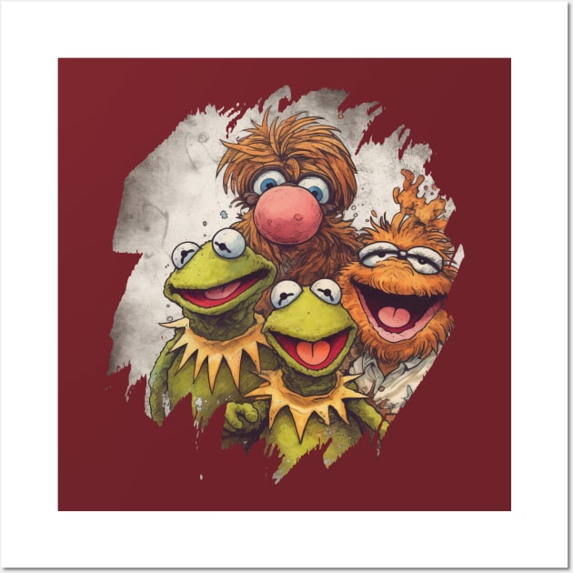 Muppets Wall Art by Pixy Official